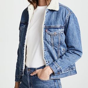 Levi's Ex-Boyfriend Sherpa Trucker Jacket